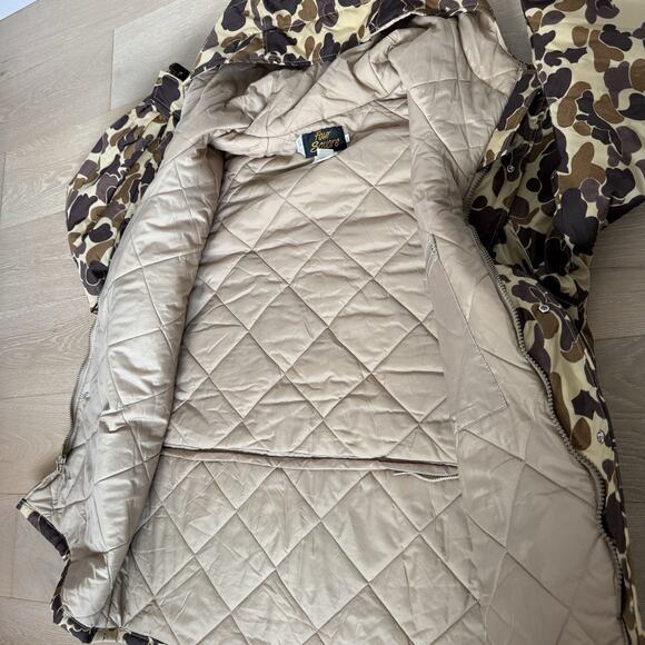 Vintage 80s Camo Rain Coat Camouflage Duck Hunting Jacket Mens XXL - Picture 3 of 9